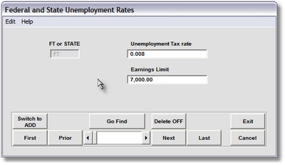State & Federal Unemployment Rates
